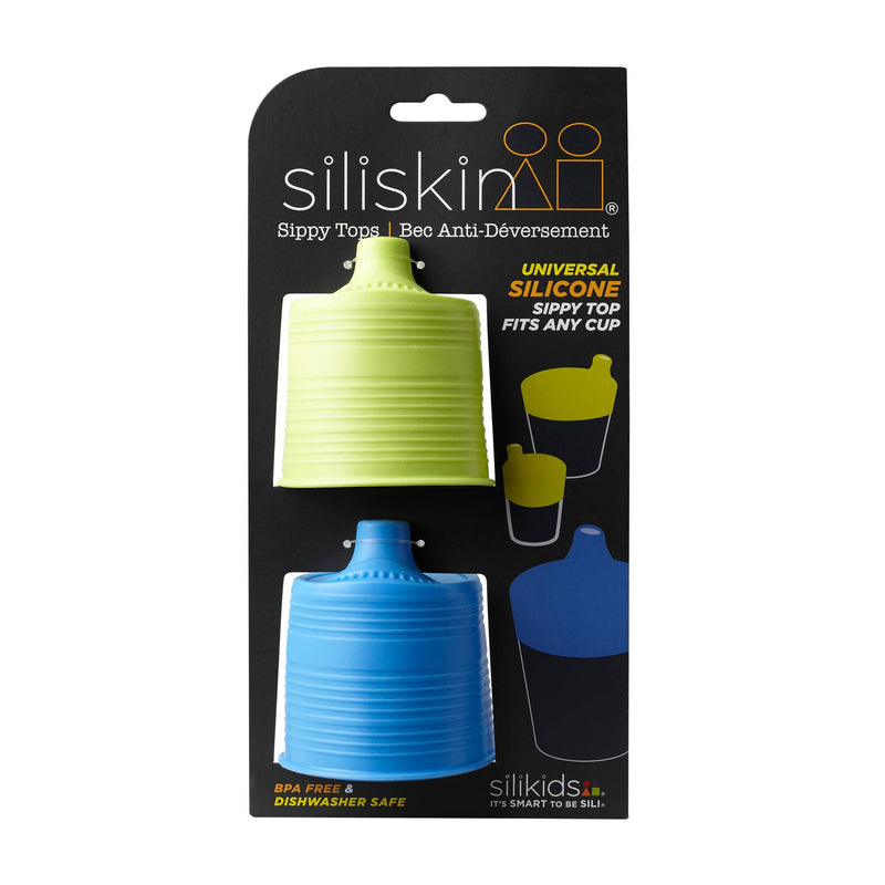 Silikids Reusable Silicone Straws, Multicolored - 6 pack