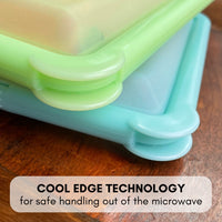 SoftShell Snap-Close Silicone Food Storage Container