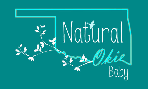 Logo for Natural Okie Baby.