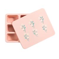 Wildflower Ripe Peach Silicone Bento Box