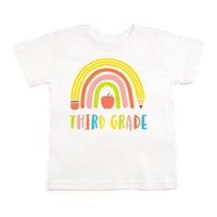 Rainbow Pencil Third Grade Shirt