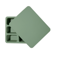 Sage Green Silicone Bento Box