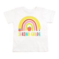 Rainbow Pencil Second Grade Shirt