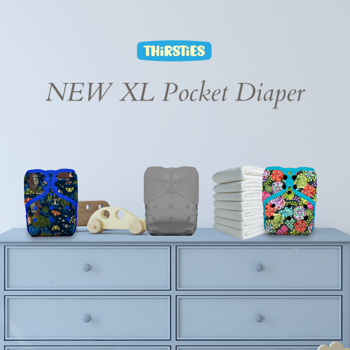 Thirsties XL Pocket Diaper