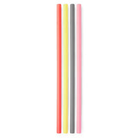 GoSili Extra Long Reusable Straw Set