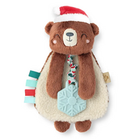 Holiday Itzy Lovey™ Plush with Silicone Teether