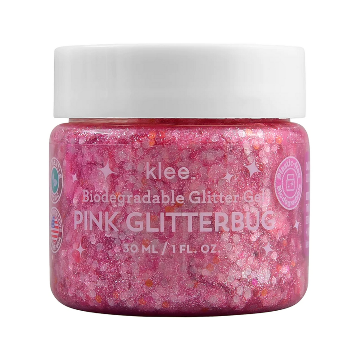 Pink Glitterbug Biodegradable Glitter Gel