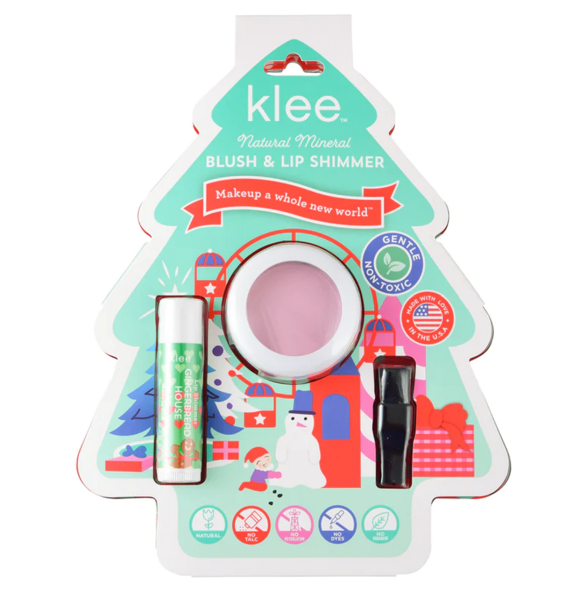 Winter Pop Blush & Lip Shimmer Set