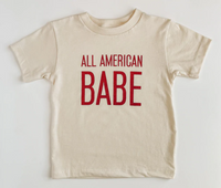 All American Babe Kids T-shirt - FINAL SALE