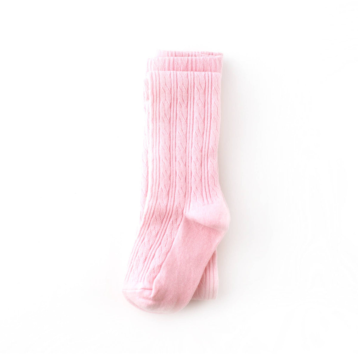Cotton Candy Cable Knit Tights