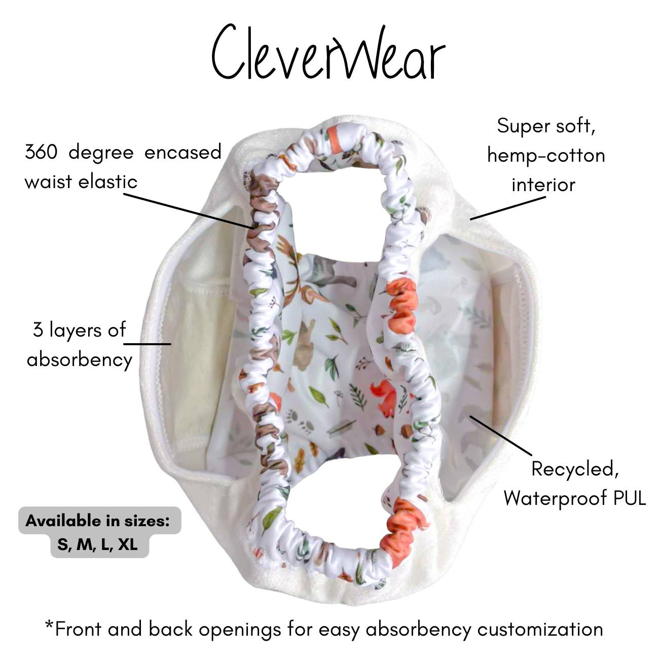 Cloth Diaper with Baby Safe Velcro | Baby Munkin | Trusted By Moms
