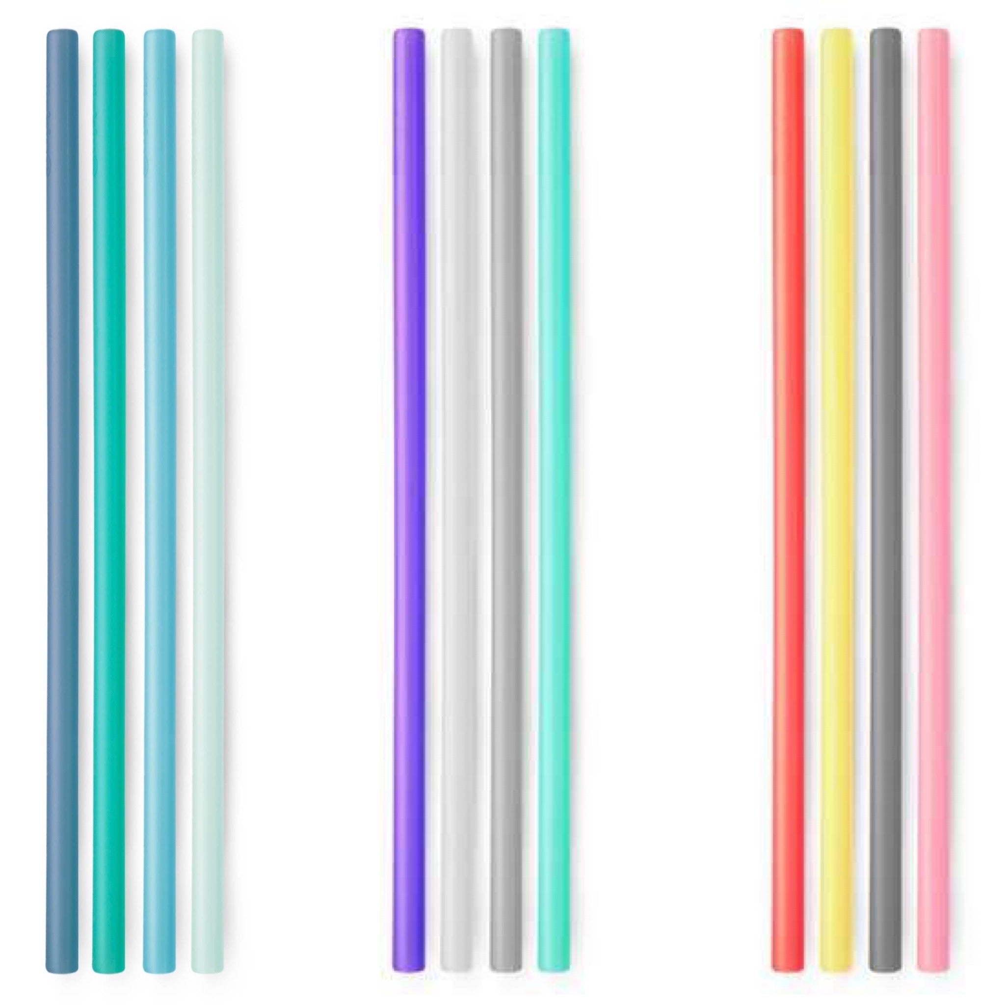 Go sili Extra Long Silicone Straws 4pk – RG Natural Babies and Toys
