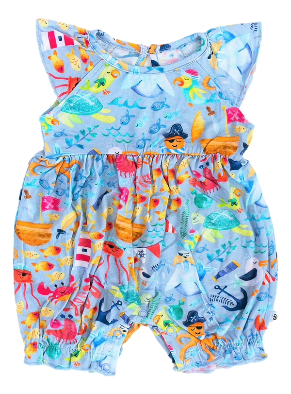 Birdie Bean Bamboo Boy's Shortie Romper - Toby