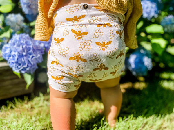 Bumblito Shorties - SMALL (0-6 months) - FINAL SALE