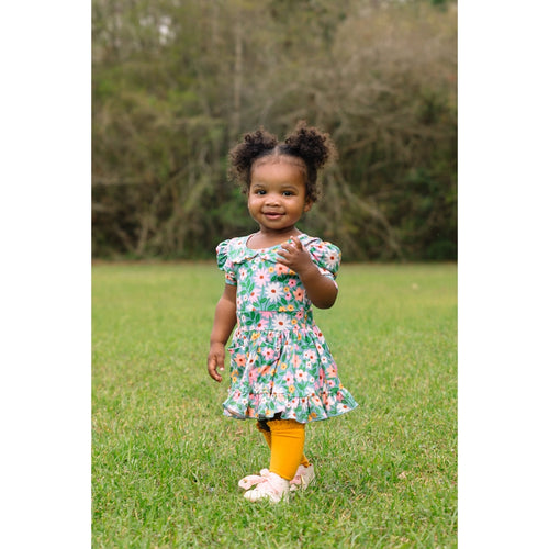 Marigold Lace Top Knee Highs